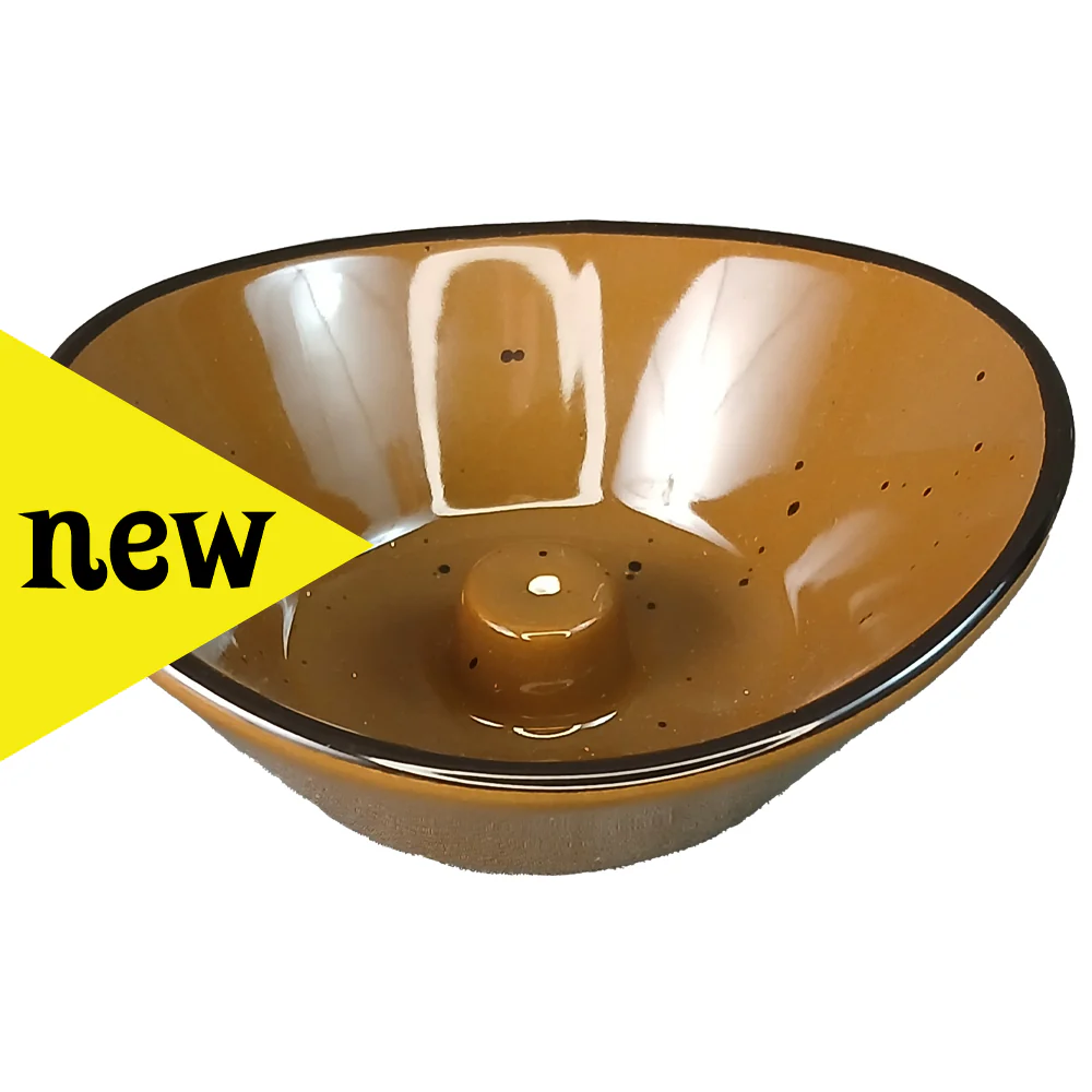 Ceramic Oval Incense Burner - Image 2